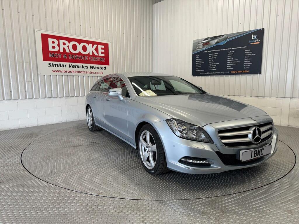 Mercedes-Benz CLS 3.0 Cls350 Cdi V6 Shooting Brake G-tronic Euro 5 BN14OVD Silver