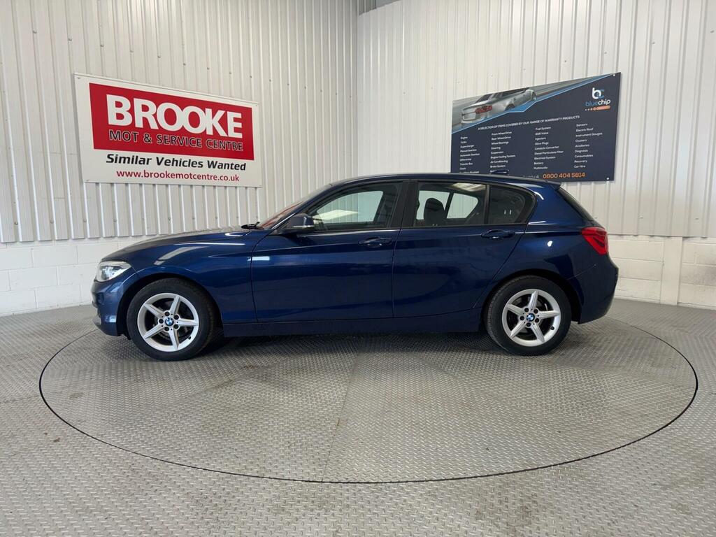 BMW 1 Series Hatchback 1.5 116D Se Business Euro 6 Ss 2 FG18GCY Blue #4