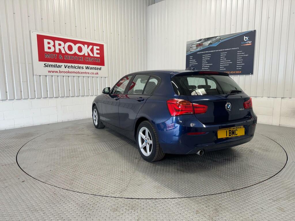 BMW 1 Series Hatchback 1.5 116D Se Business Euro 6 Ss 2 FG18GCY Blue #5