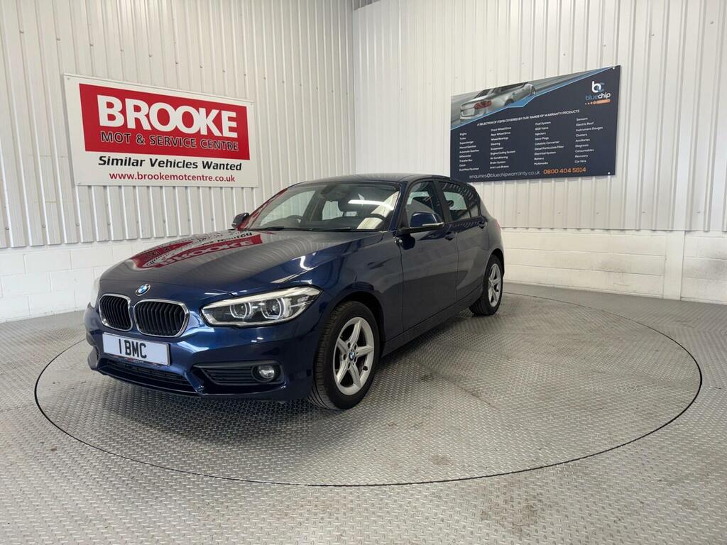 BMW 1 Series Hatchback 1.5 116D Se Business Euro 6 Ss 2 FG18GCY Blue #3