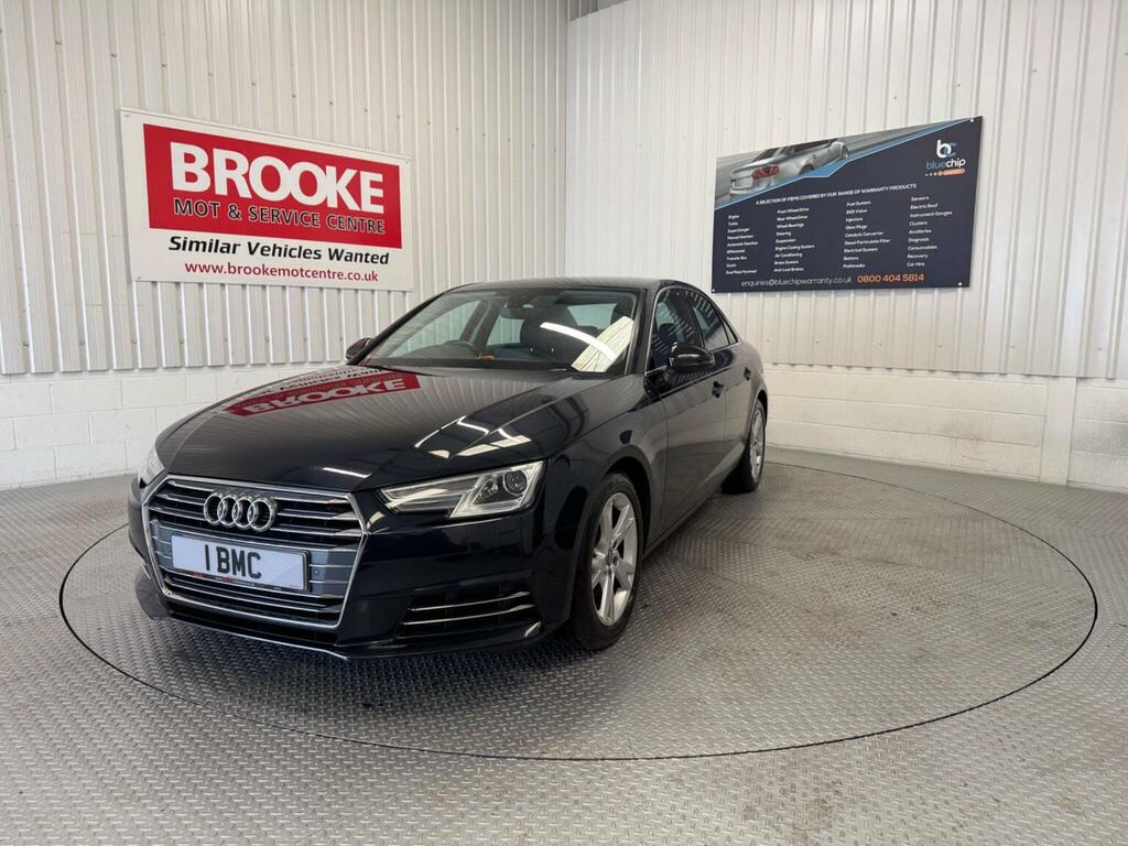 Audi A4 Saloon 2.0 Tdi Ultra Se Euro 6 Ss 201616 HD16FHG Blue #3