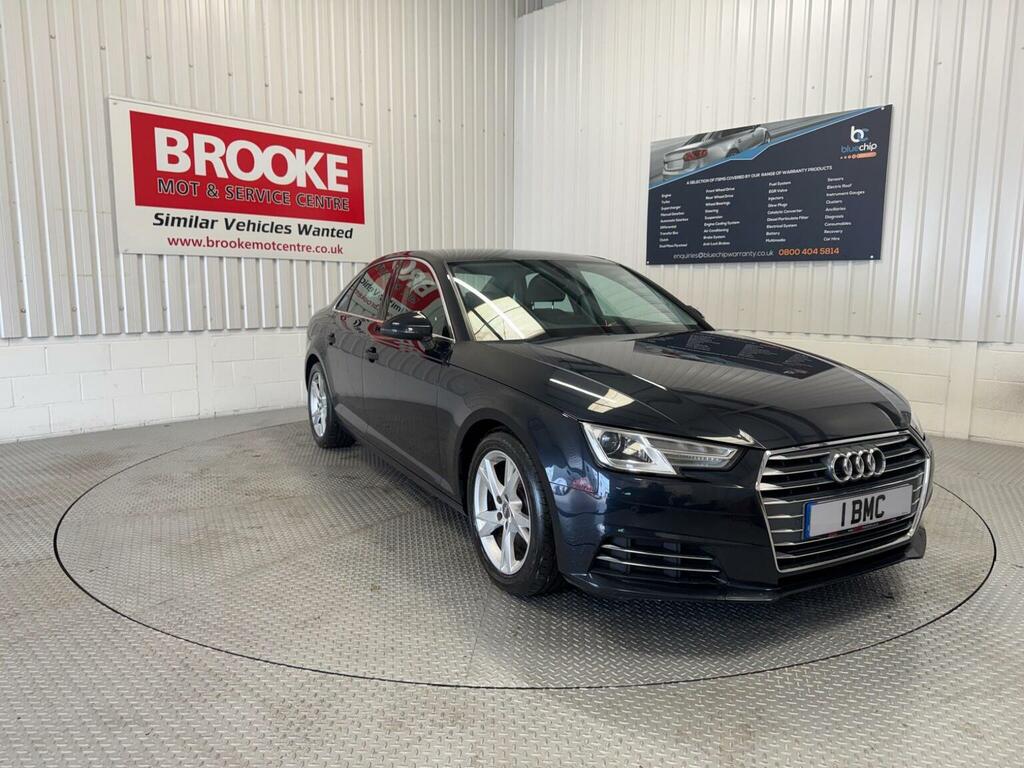 Audi A4 Saloon 2.0 Tdi Ultra Se Euro 6 Ss 201616 Blue