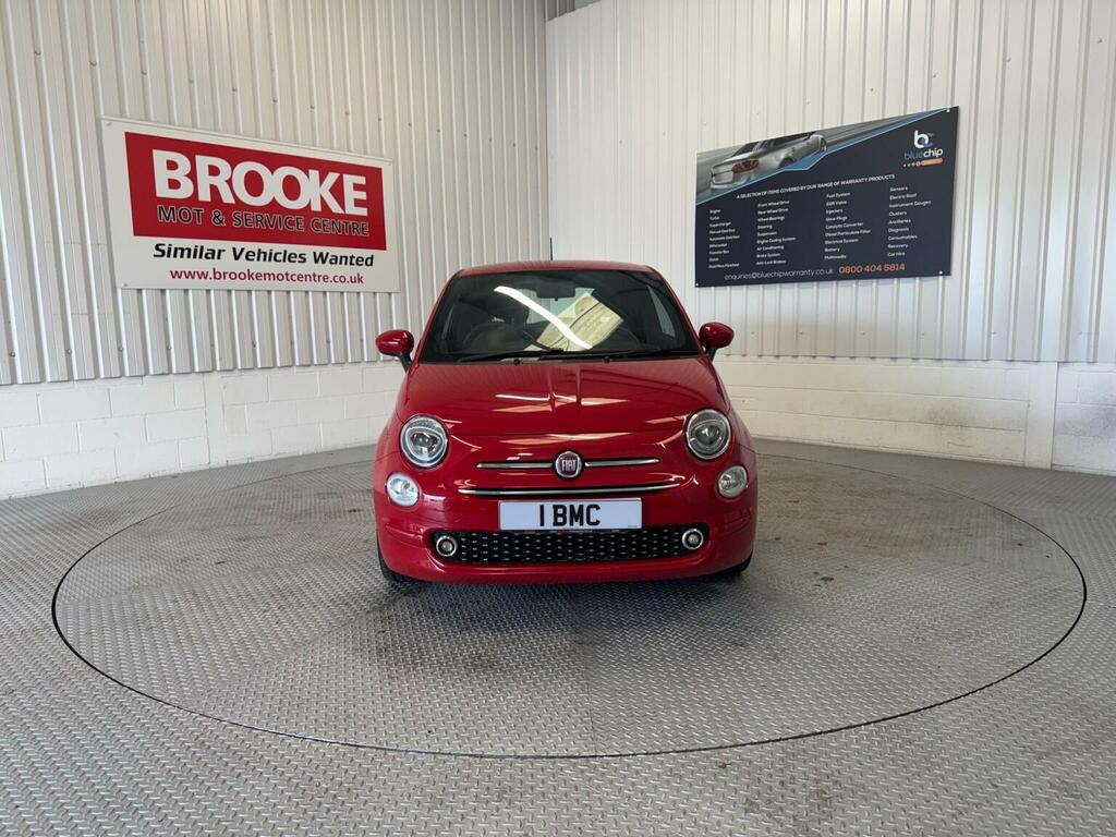 Fiat 500 Hatchback 1.2 Lounge Euro 6 Ss 201969 RX69HXE Red #2