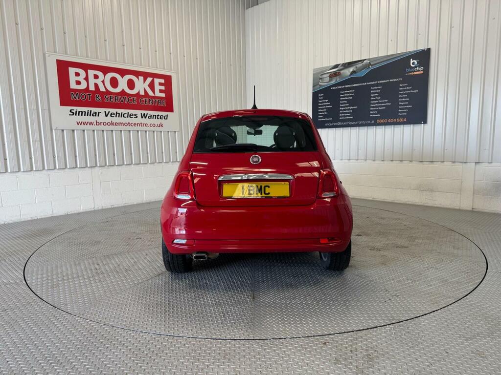 Fiat 500 Hatchback 1.2 Lounge Euro 6 Ss 201969 RX69HXE Red #6