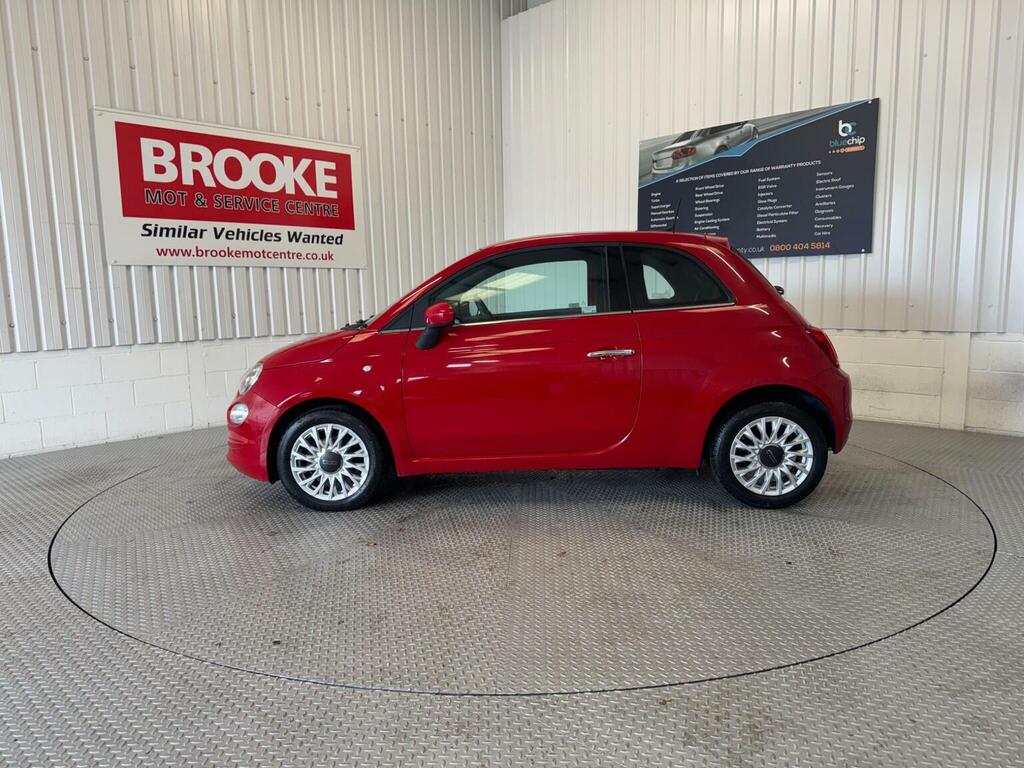Fiat 500 Hatchback 1.2 Lounge Euro 6 Ss 201969 RX69HXE Red #4