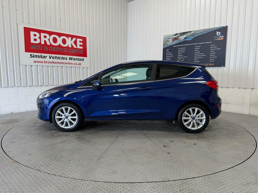 Ford Fiesta Hatchback 1.0T Ecoboost Titanium Euro 6 Ss MD67BZS Blue #6