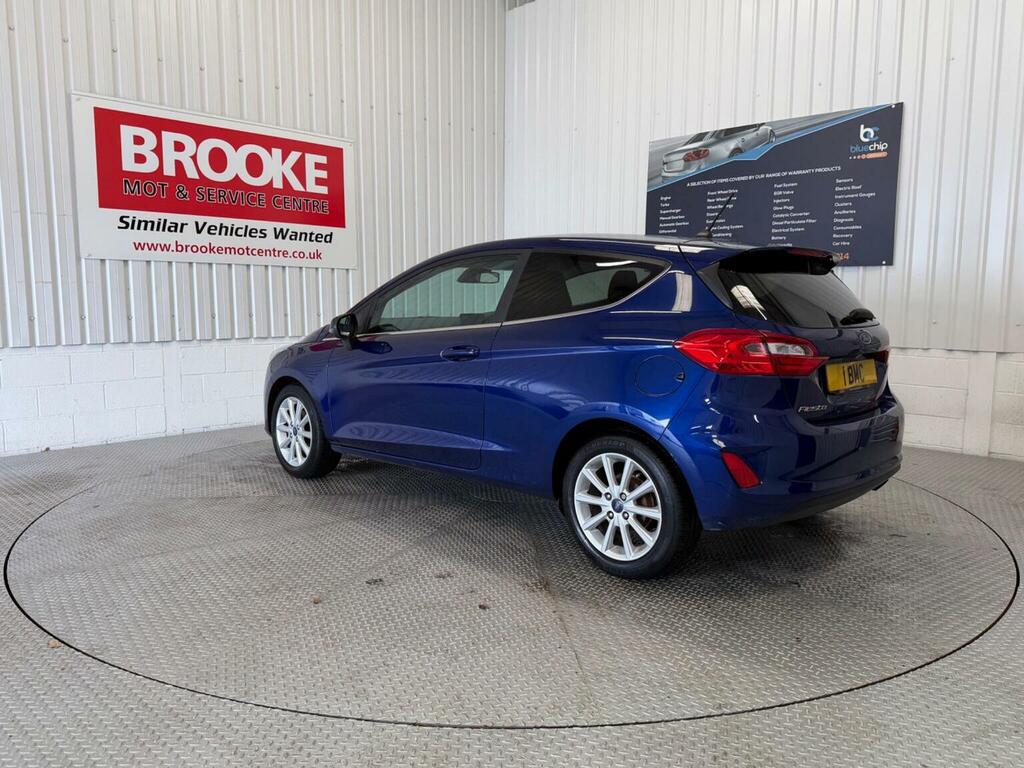 Ford Fiesta Hatchback 1.0T Ecoboost Titanium Euro 6 Ss MD67BZS Blue #5