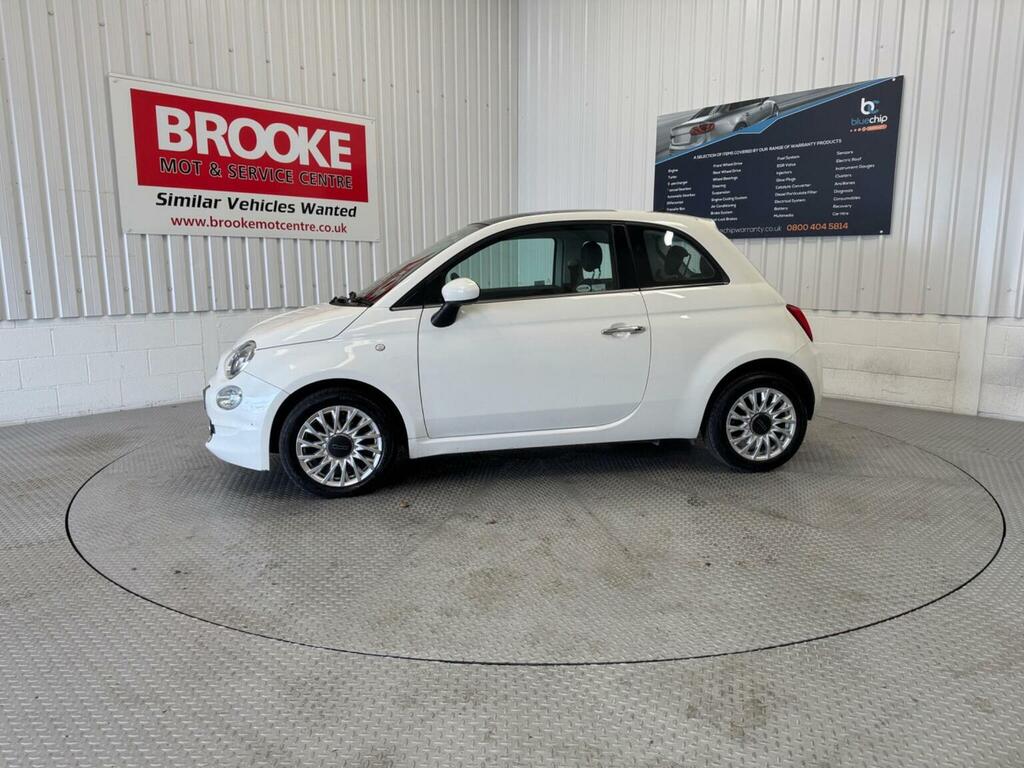 Fiat 500 Hatchback 1.2 Lounge Euro 6 Ss 201818 VE18KRF White #4