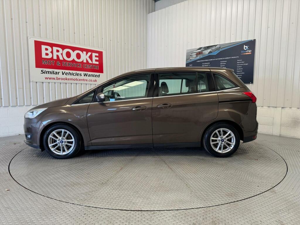 Ford Grand C-Max Mpv 1.0T Ecoboost Zetec Euro 6 Ss Nav 20 Brown #4