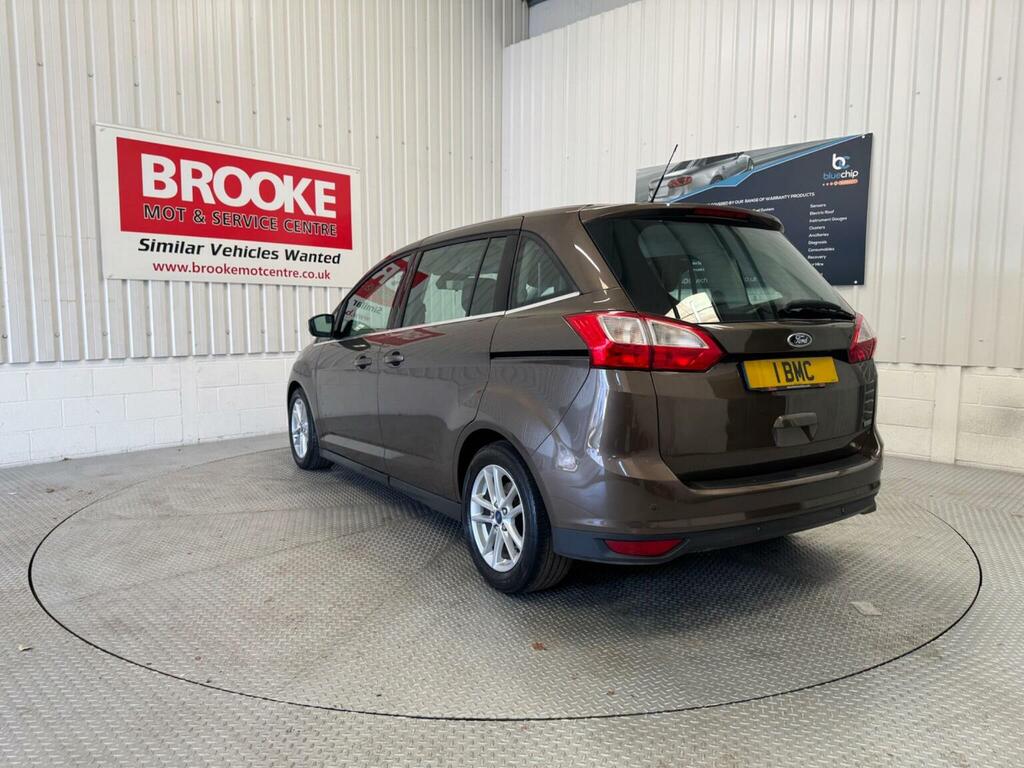 Ford Grand C-Max Mpv 1.0T Ecoboost Zetec Euro 6 Ss Nav 20 Brown #5