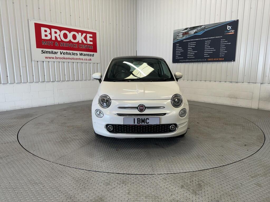 Fiat 500 Hatchback 1.2 Pop Euro 5 Ss 201010 BV10XBO White #3