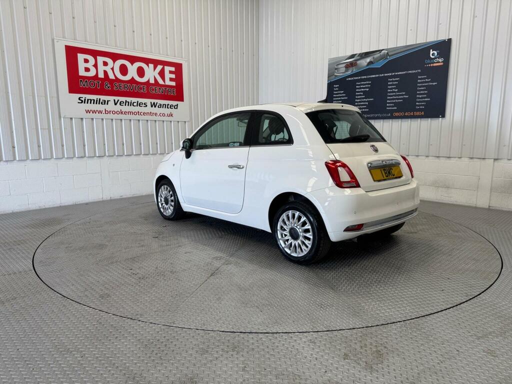 Fiat 500 Hatchback 1.2 Pop Euro 5 Ss 201010 BV10XBO White #5
