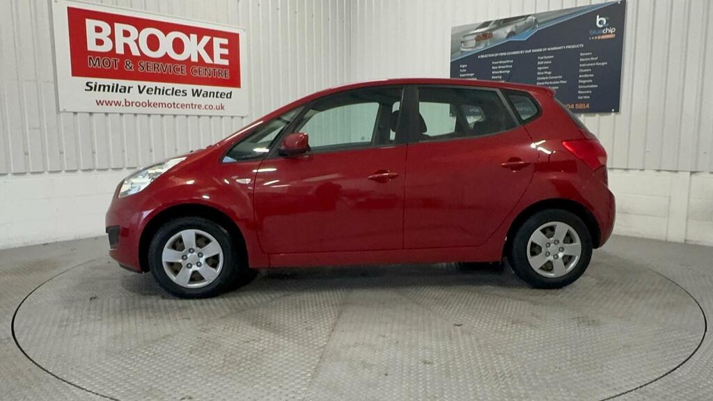 Kia Venga Mpv 1.4 Ecodynamics 1 Euro 5 Ss 201212 AO12KZS Red #4