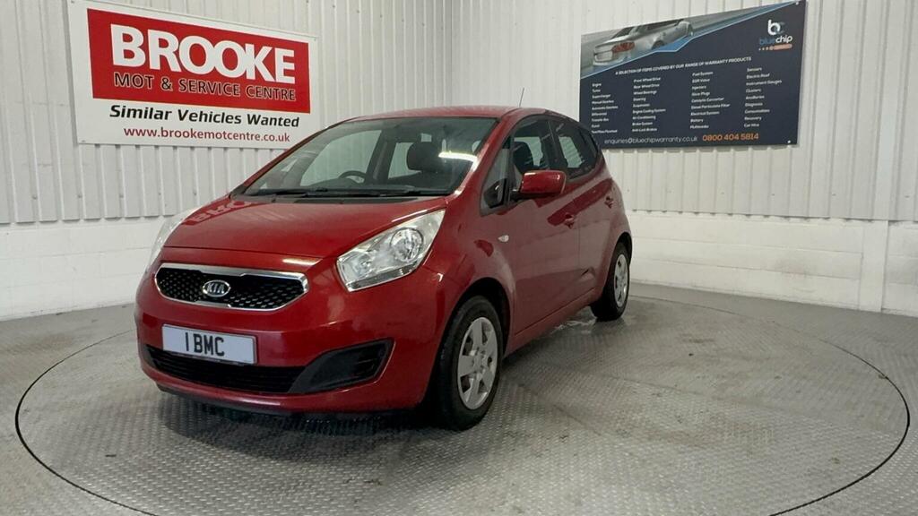 Kia Venga Mpv 1.4 Ecodynamics 1 Euro 5 Ss 201212 AO12KZS Red #3