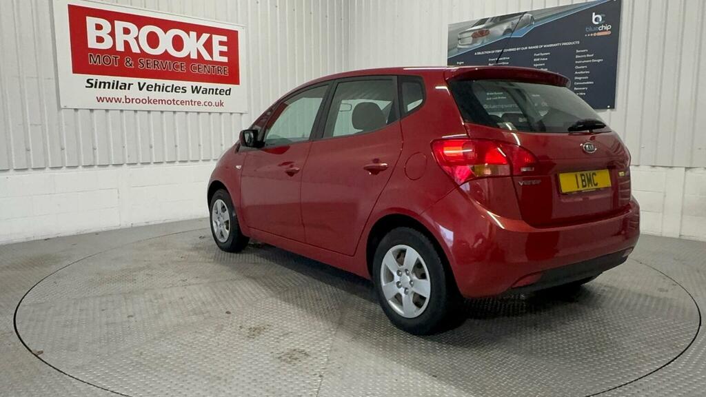 Kia Venga Mpv 1.4 Ecodynamics 1 Euro 5 Ss 201212 AO12KZS Red #5