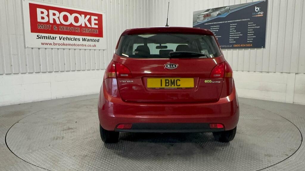Kia Venga Mpv 1.4 Ecodynamics 1 Euro 5 Ss 201212 AO12KZS Red #6