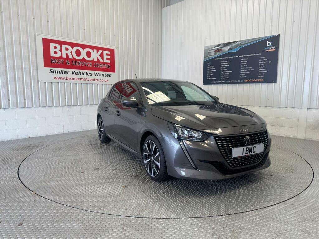 Peugeot 208 Hatchback 1.2 Puretech Allure Euro 6 Ss 20 Grey