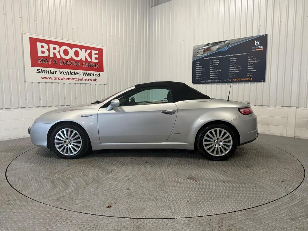 Alfa Romeo Spider Convertible 2.2 Jts 200808 Silver #6