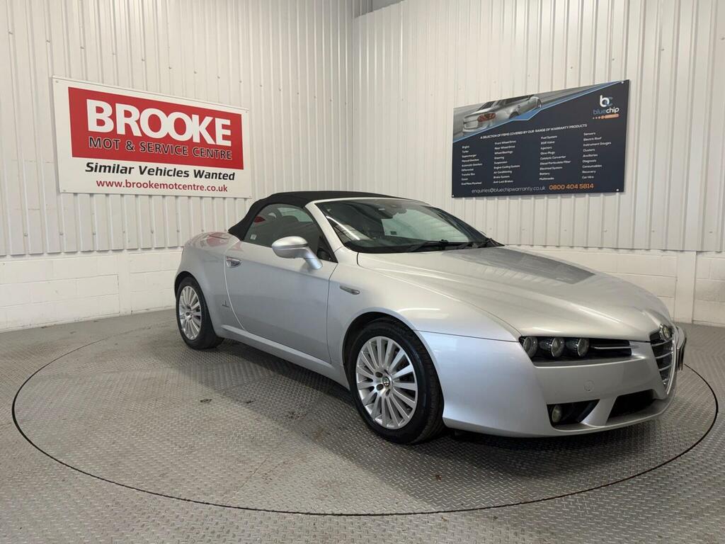 Alfa Romeo Spider Convertible 2.2 Jts 200808 Silver