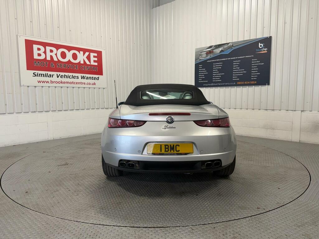 Alfa Romeo Spider Convertible 2.2 Jts 200808 Silver #4