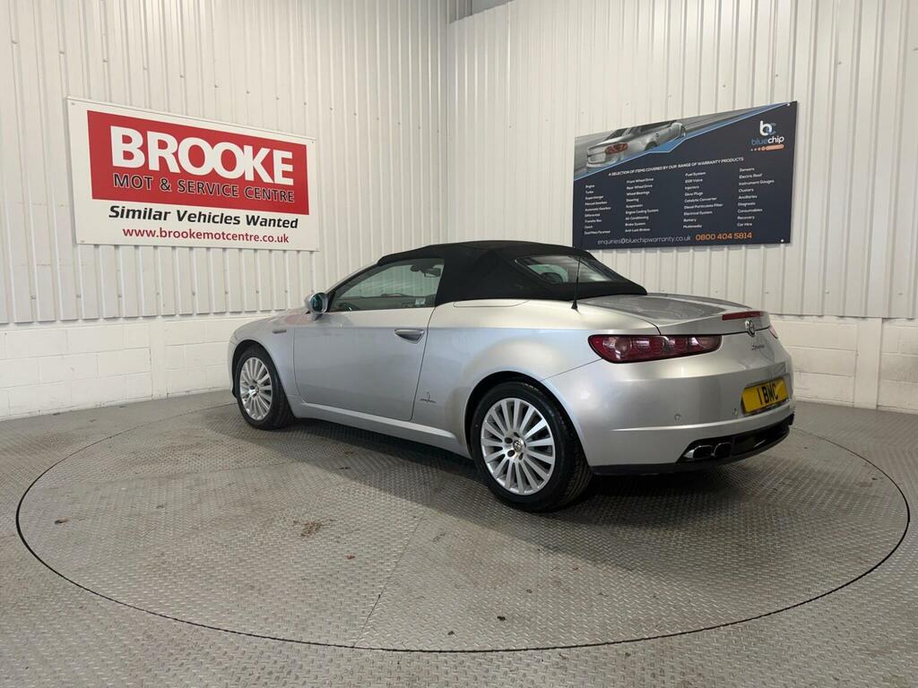 Alfa Romeo Spider Convertible 2.2 Jts 200808 Silver #5