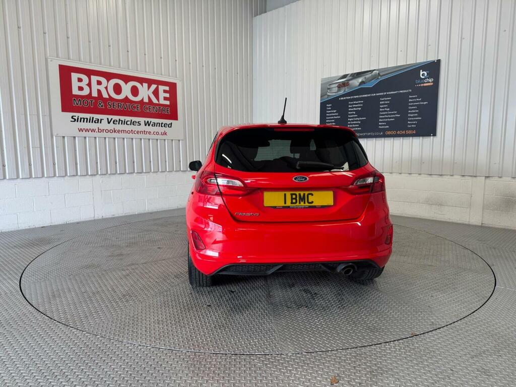 Ford Fiesta Hatchback 1.0T Ecoboost St-line Euro 6 Ss WN19UJT Red #6