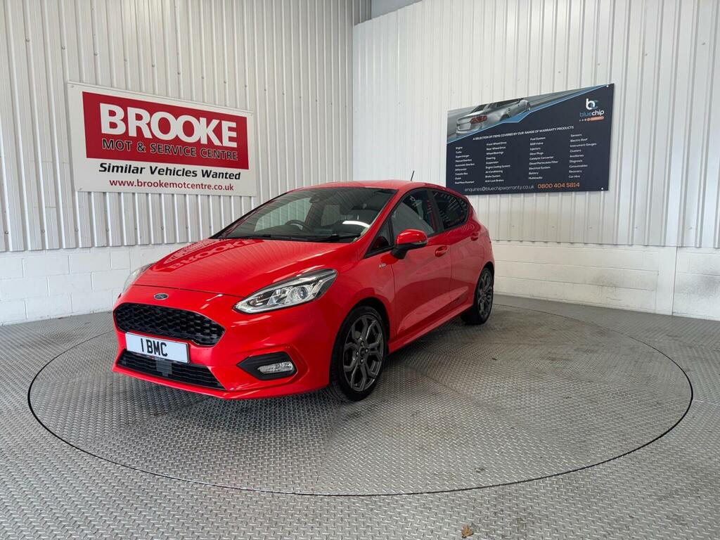 Ford Fiesta Hatchback 1.0T Ecoboost St-line Euro 6 Ss WN19UJT Red #3