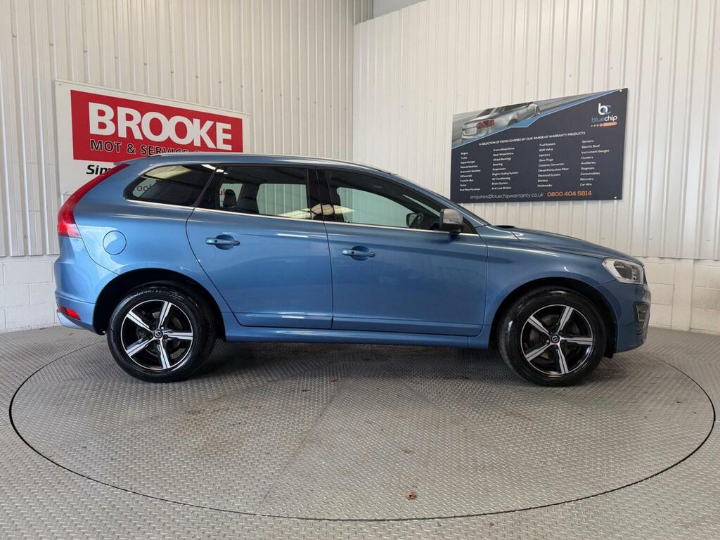 Volvo XC60 Suv 2.0 T5 R-design Lux Nav Euro 6 Ss OU17VWL Blue #2