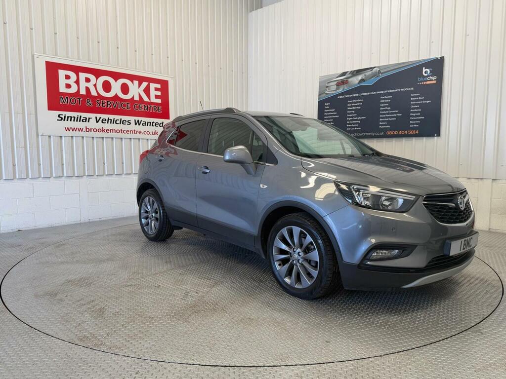 Vauxhall Mokka X Suv 1.4I Turbo Ecotec Elite Euro 6 Ss 2019 Grey