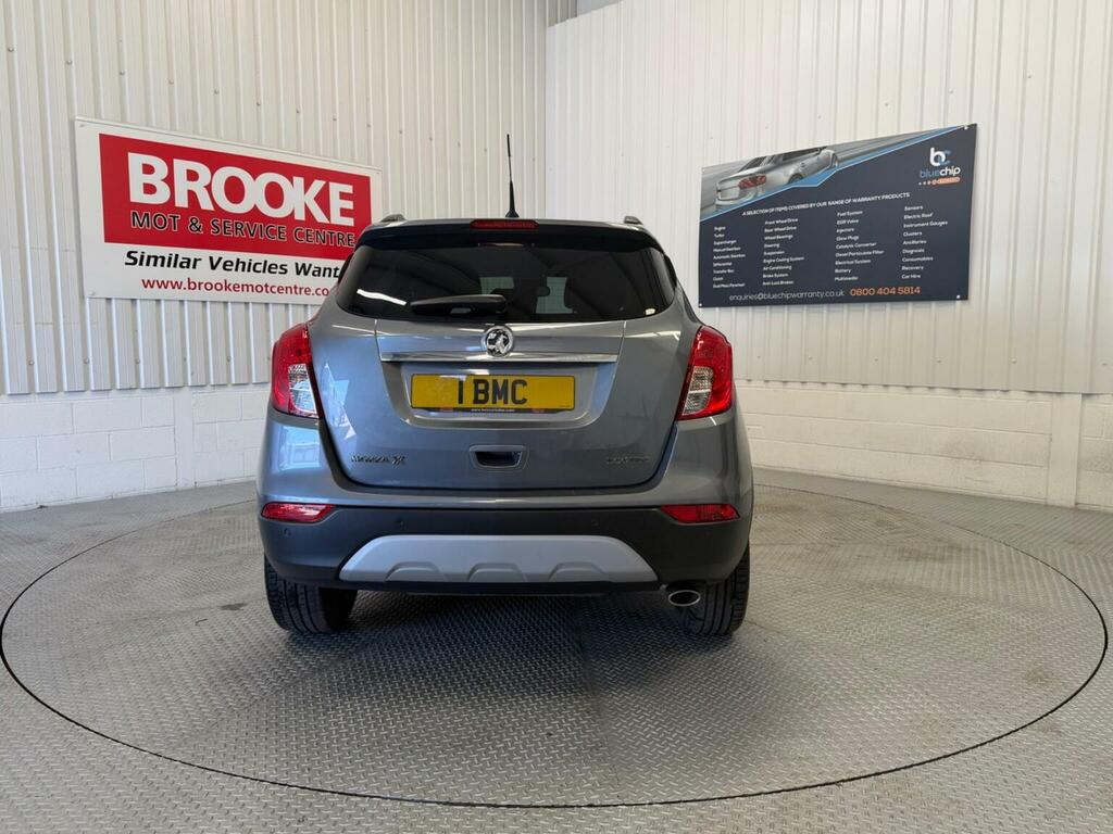 Vauxhall Mokka X Suv 1.4I Turbo Ecotec Elite Euro 6 Ss 2019 DL19WXF Grey #4
