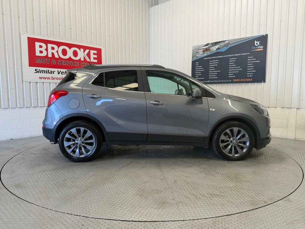 Vauxhall Mokka X Suv 1.4I Turbo Ecotec Elite Euro 6 Ss 2019 DL19WXF Grey #2