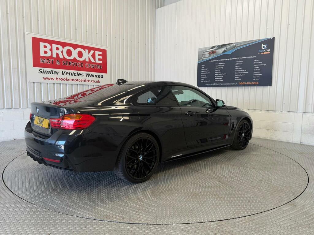 BMW 4 Series Gran Coupe Coupe 3.0 430D M Sport Xdrive Euro 6 Ss PL65NXR Black #3