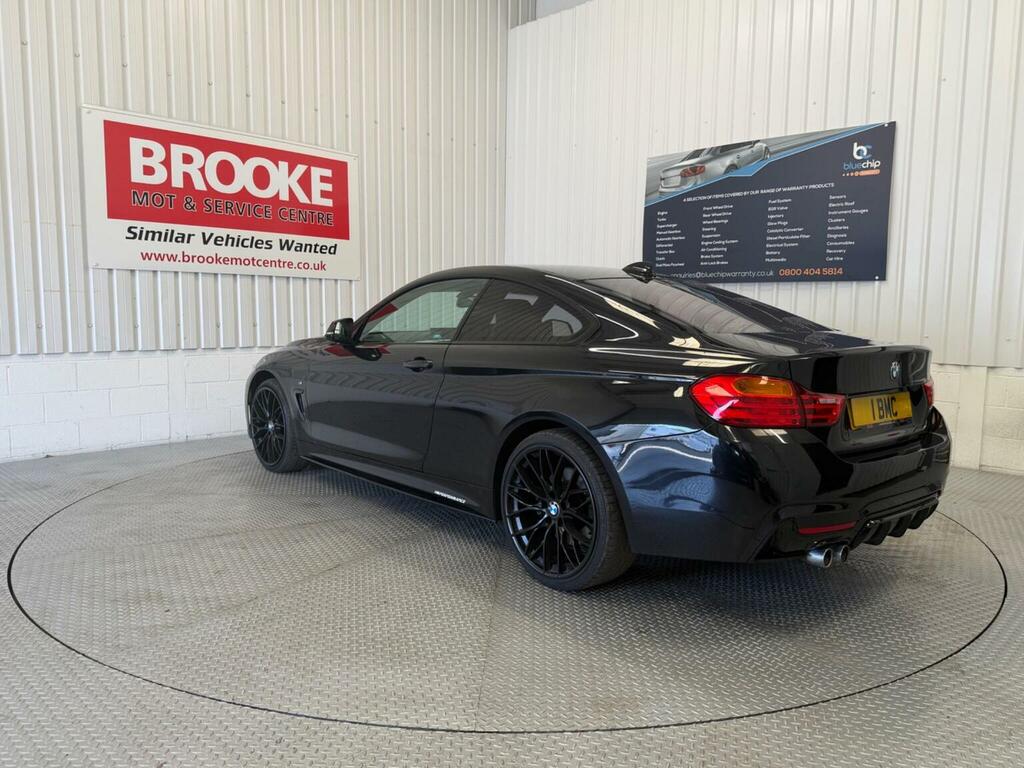 BMW 4 Series Gran Coupe Coupe 3.0 430D M Sport Xdrive Euro 6 Ss PL65NXR Black #5