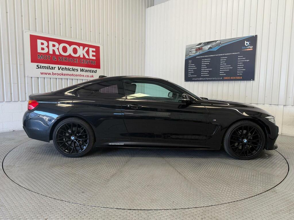 BMW 4 Series Gran Coupe Coupe 3.0 430D M Sport Xdrive Euro 6 Ss PL65NXR Black #2