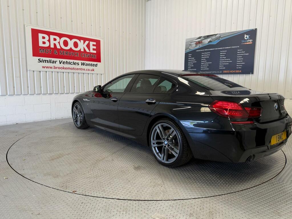 BMW 6 Series Gran Coupe Saloon 3.0 640D M Sport Euro 5 Ss 201 Black #5