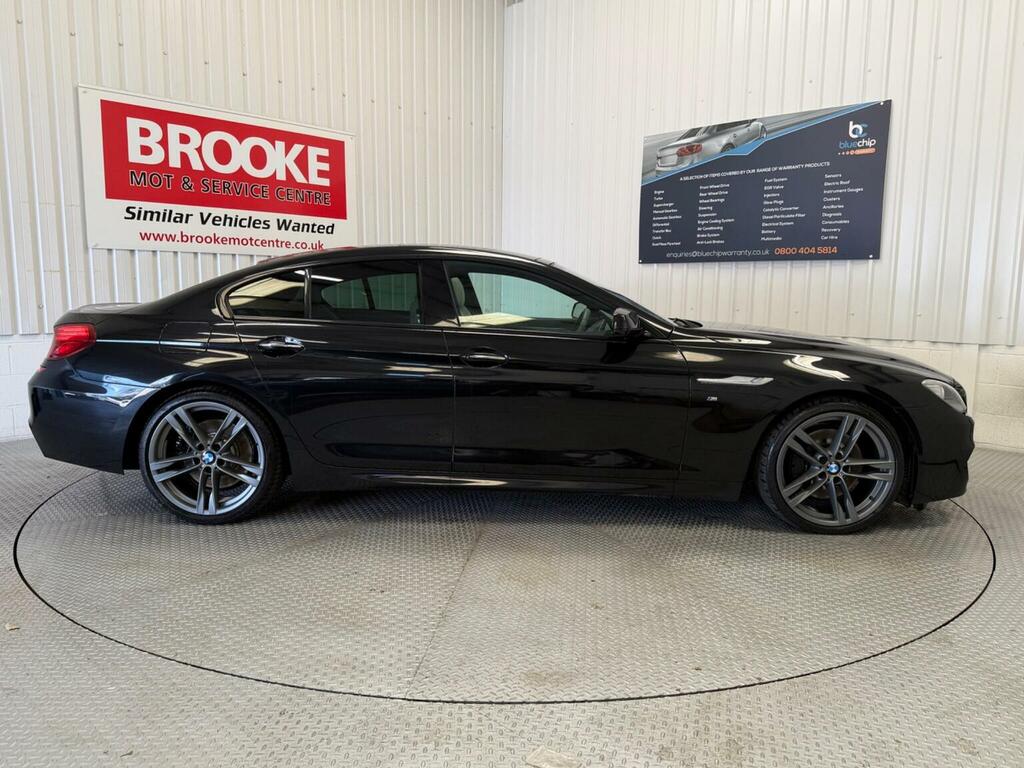 BMW 6 Series Gran Coupe Saloon 3.0 640D M Sport Euro 5 Ss 201 Black #2
