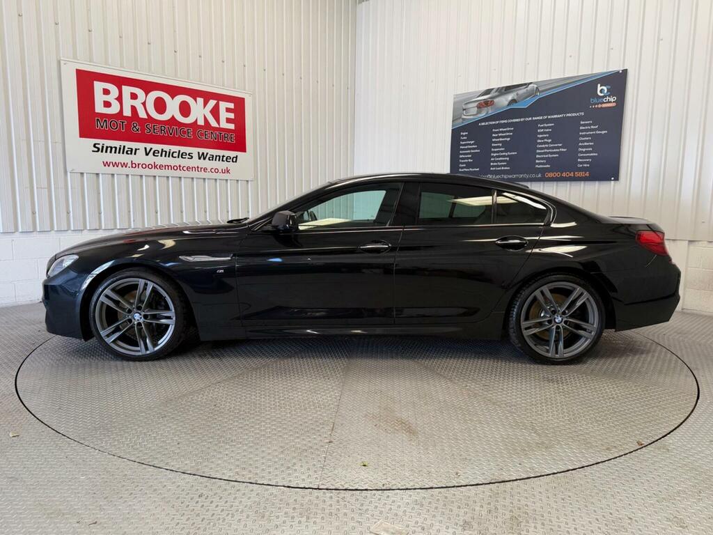 BMW 6 Series Gran Coupe Saloon 3.0 640D M Sport Euro 5 Ss 201 Black #6