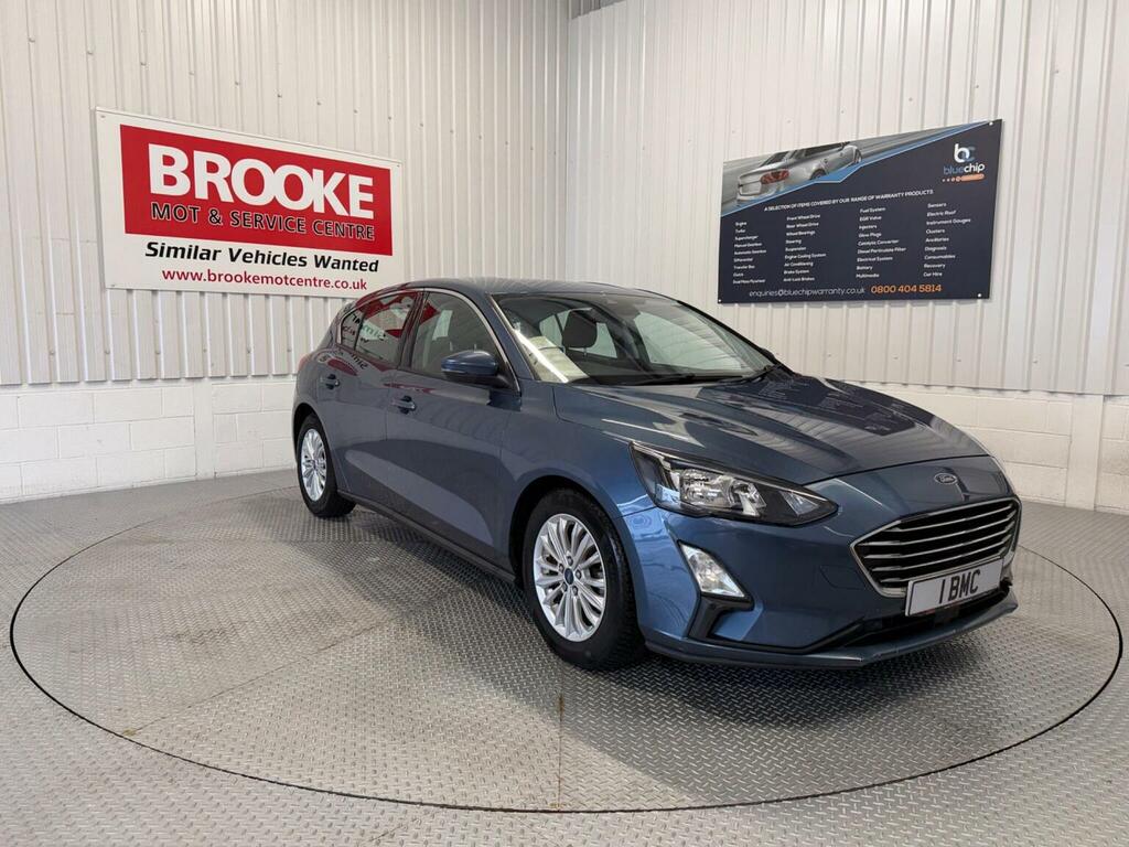 Ford Focus Hatchback 1.5 Ecoblue Titanium Euro 6 Ss 5 Blue