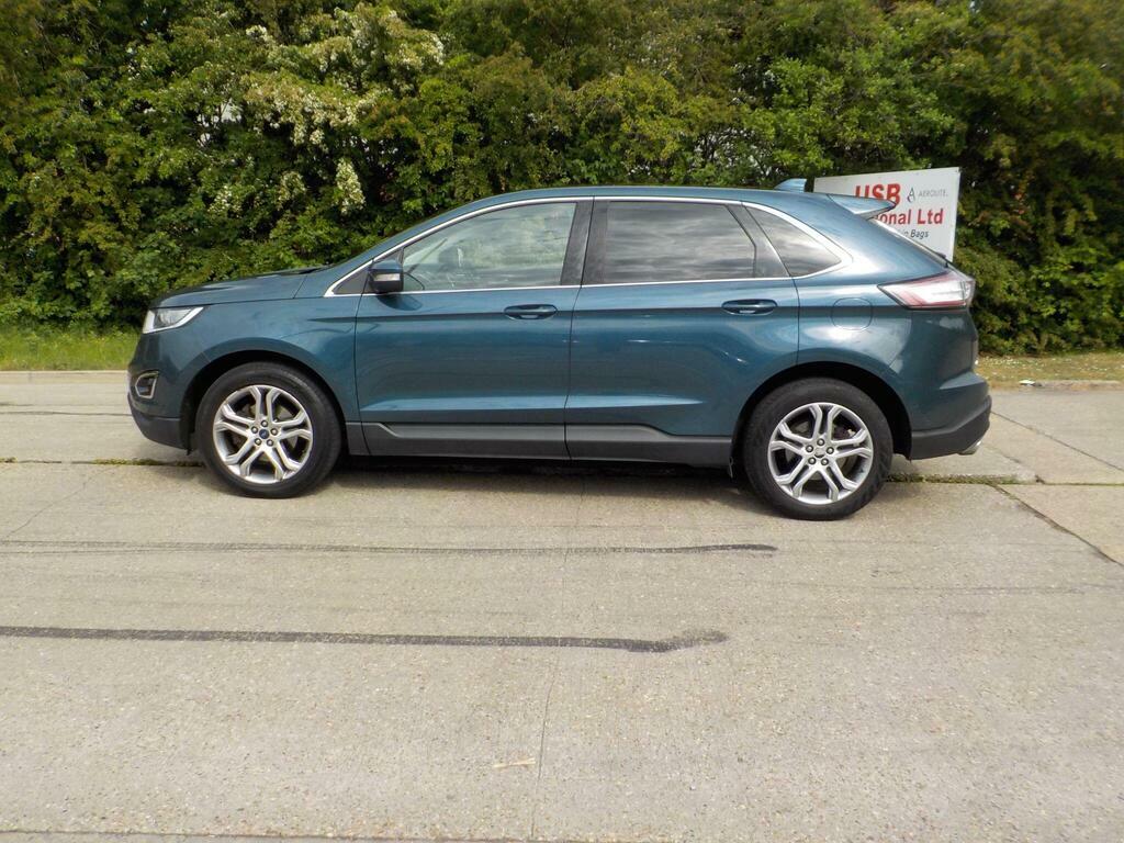 Ford Edge 2.0 Tdci Titanium Powershift Awd Euro 6 S S Blue