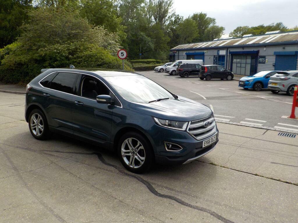 Ford Edge 2.0 Tdci Titanium Powershift Awd Euro 6 S S EY66DLZ Blue #6