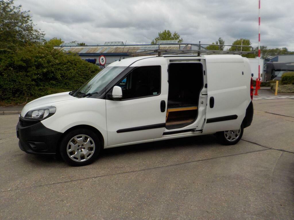 Fiat Doblo 1.6 Multijetii Maxi Tecnico L2 H1 Euro 6 S S White #2