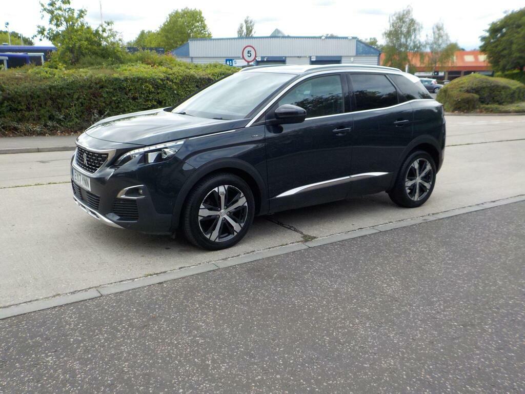 Peugeot 3008 1.6 Bluehdi Gt Line Eat Euro 6 S S EY17YNN Grey #4