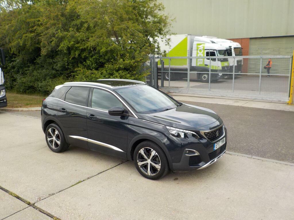 Peugeot 3008 1.6 Bluehdi Gt Line Eat Euro 6 S S EY17YNN Grey #3