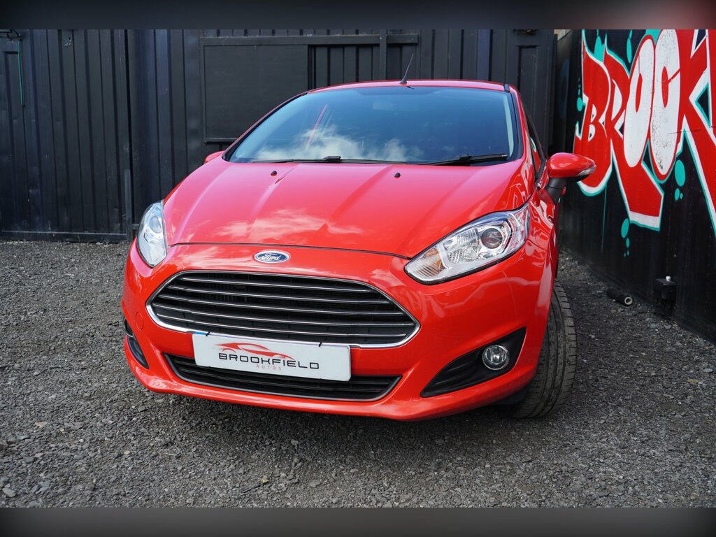 Ford Fiesta 1.0T Ecoboost Zetec Hatchback Eu SY15OHN Red #5