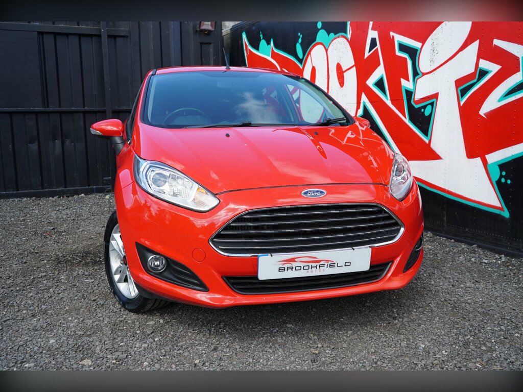Ford Fiesta 1.0T Ecoboost Zetec Hatchback Eu SY15OHN Red #3