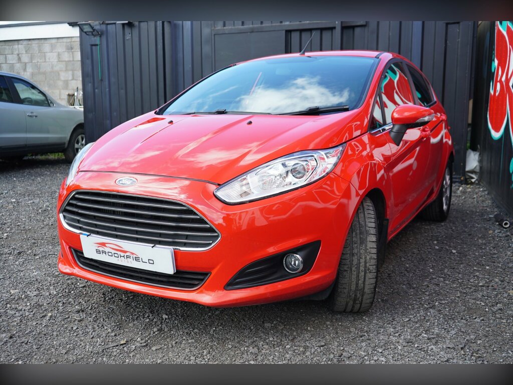 Ford Fiesta 1.0T Ecoboost Zetec Hatchback Eu SY15OHN Red #6