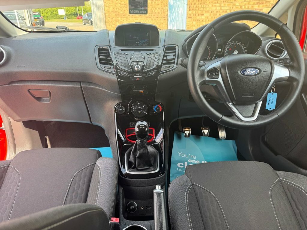 Ford Fiesta 1L Zetec S MC65JWJ Red #2
