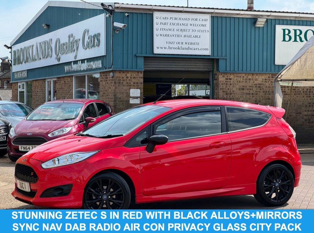 Ford Fiesta 1L Zetec S Red