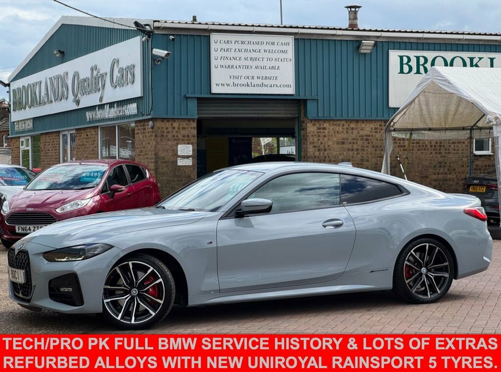BMW 4 Series Gran Coupe 2L M Sport Grey