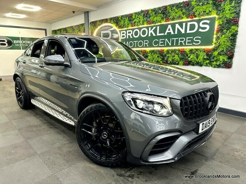Mercedes-Benz GLC Class Amg Glc 63 4Matic Premium Sat Nav, Leather, Heate DA19ENK Grey #3